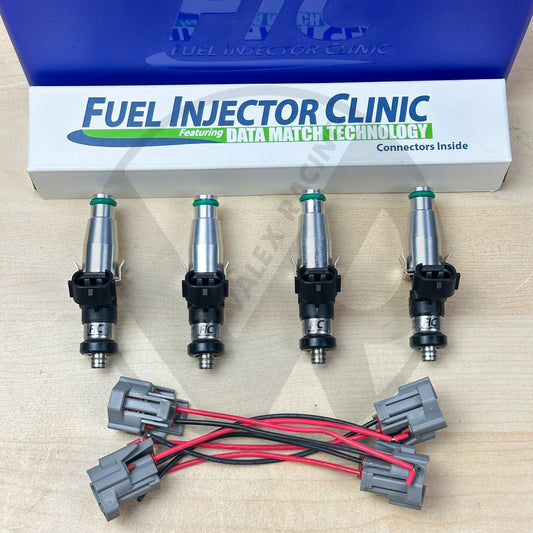 FIC 2200cc Fuel Injectors Set High-Z For Mitsubishi 4G63T GST GSX 95-99 Evo 8 9