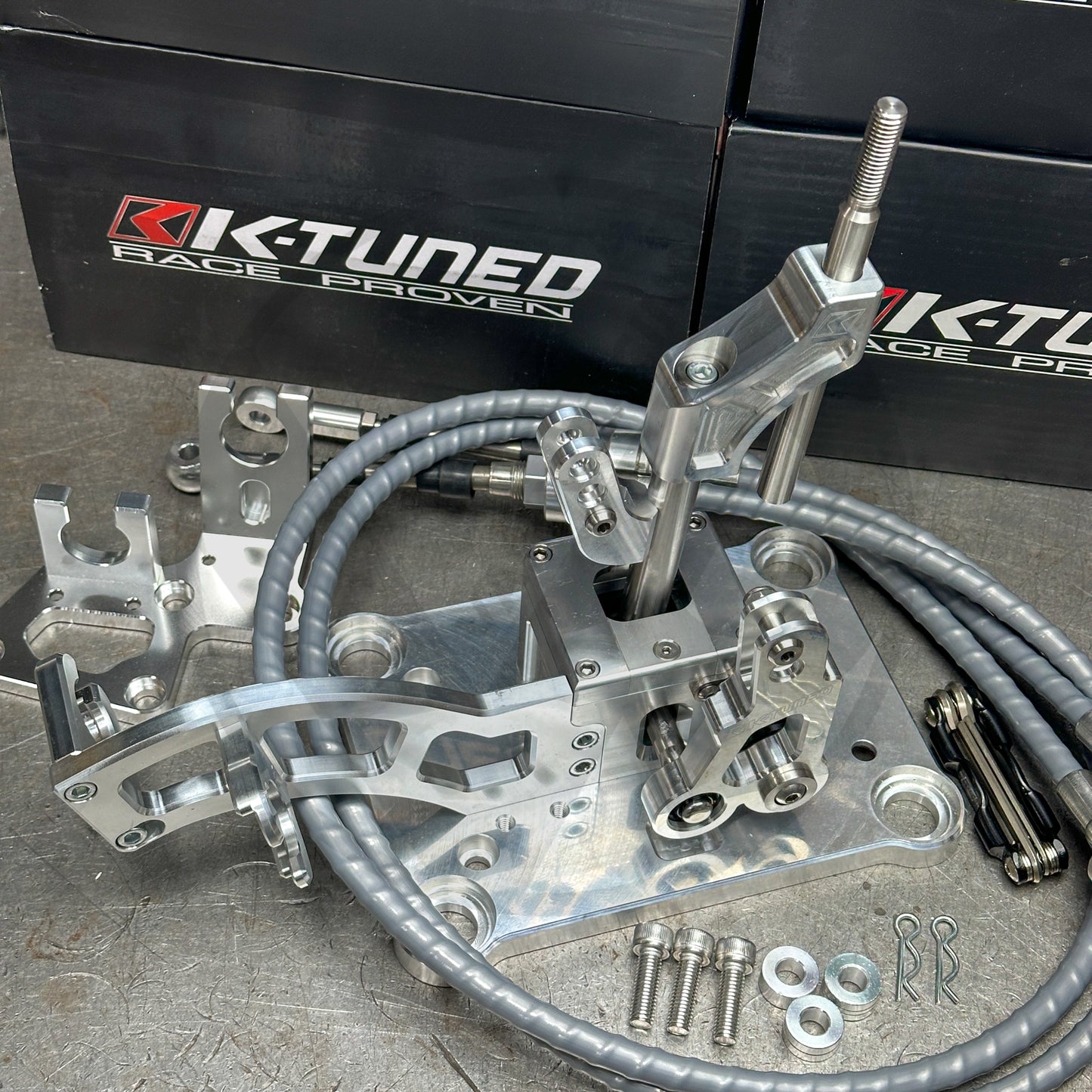 K Tuned Street Rev 3 Billet RSX Shifter and Shifter Cables