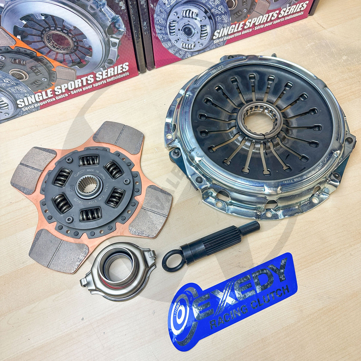 EXEDY Stage 2 Heavy Duty Clutch Kit for 03-06 Mitsubishi Lancer Evolution Evo 8/9