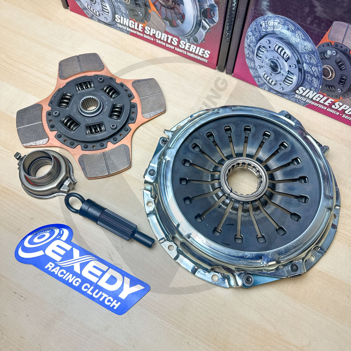 EXEDY Stage 2 Heavy Duty Clutch Kit for 03-06 Mitsubishi Lancer Evolution Evo 8/9
