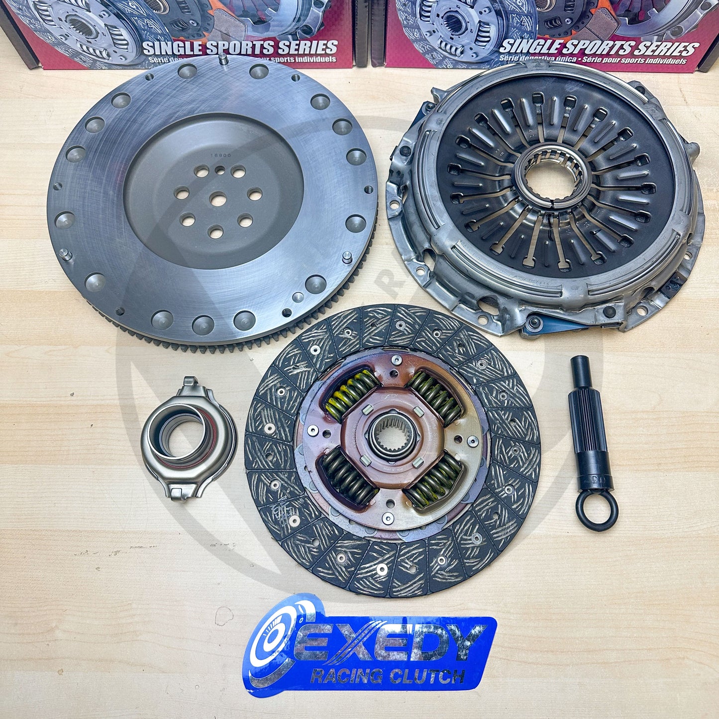 EXEDY OEM Clutch Kit & 12lbs FW for 03-06 Mitsubishi Lancer Evo 8 Evo 9 MBK1001 MF04