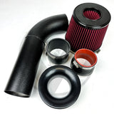 Black 3.5" Inch Race Air Intake With Skunk2 Filter and Velocity Stack fits Honda Civic & Integra B, D, H, Series