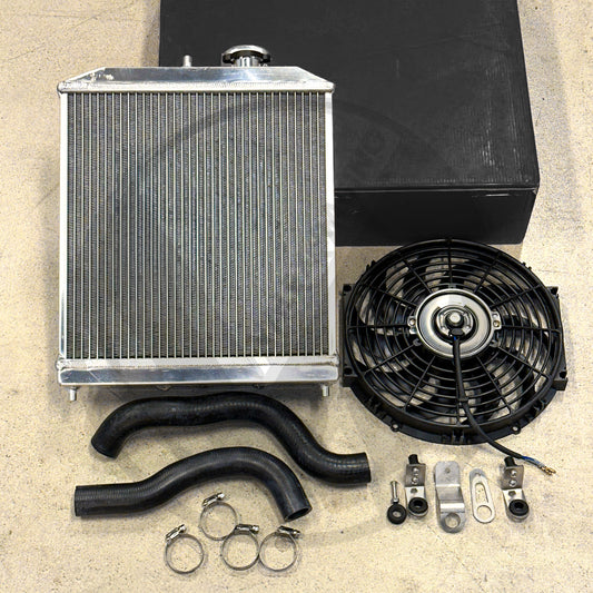 Pro Driver Side Radiator Kit For Honda Civic Acura Integra K Swap