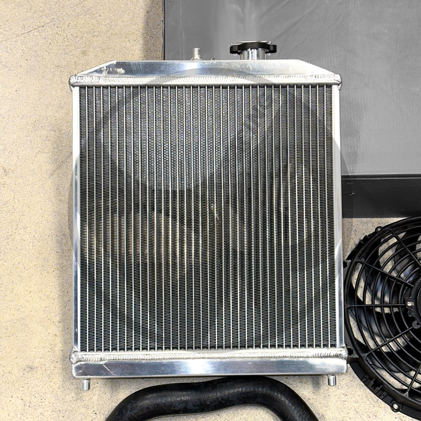 Pro Driver Side Radiator Kit For Honda Civic Acura Integra K Swap