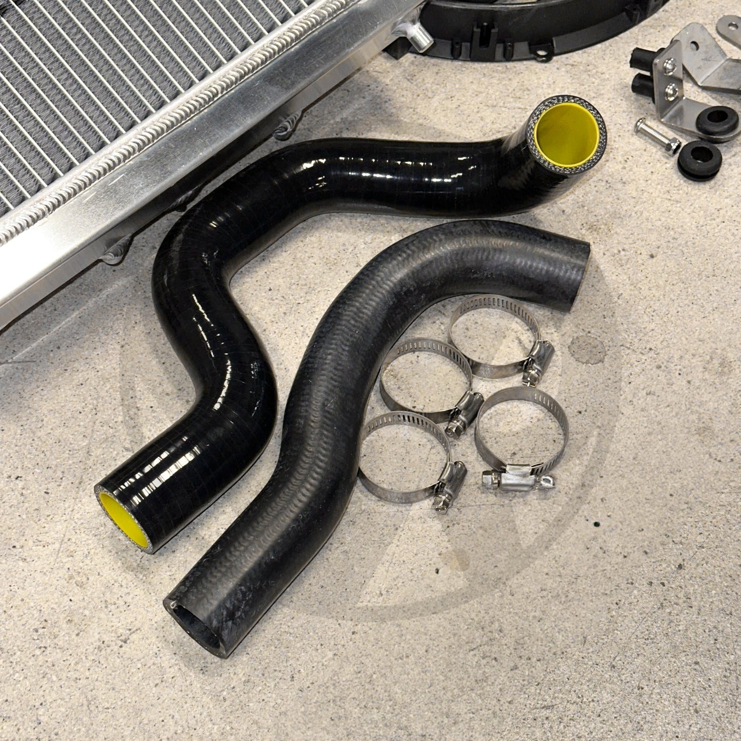 Pro Driver Side Radiator Kit For Honda Civic Acura Integra K Swap