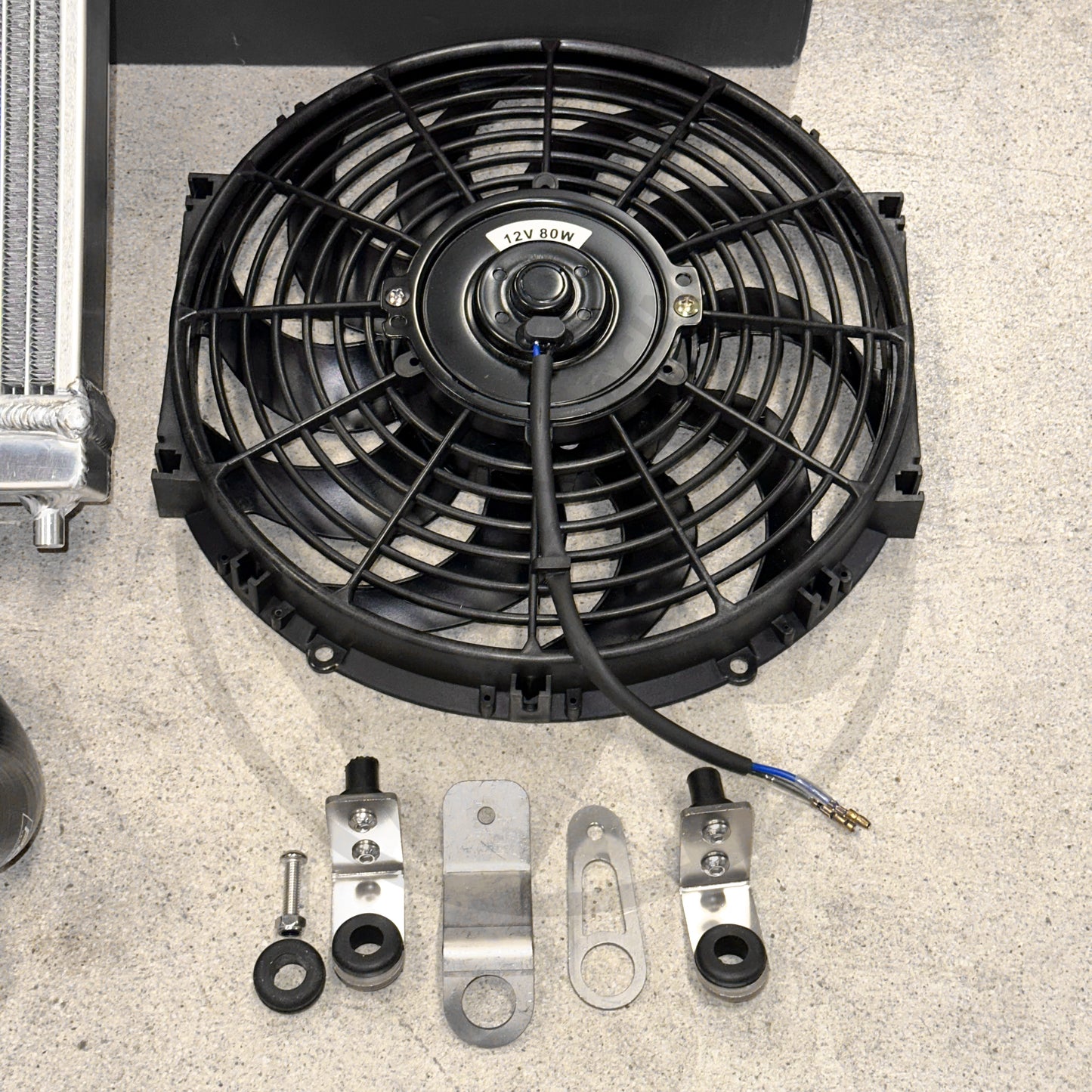 Pro Driver Side Radiator Kit For Honda Civic Acura Integra K Swap