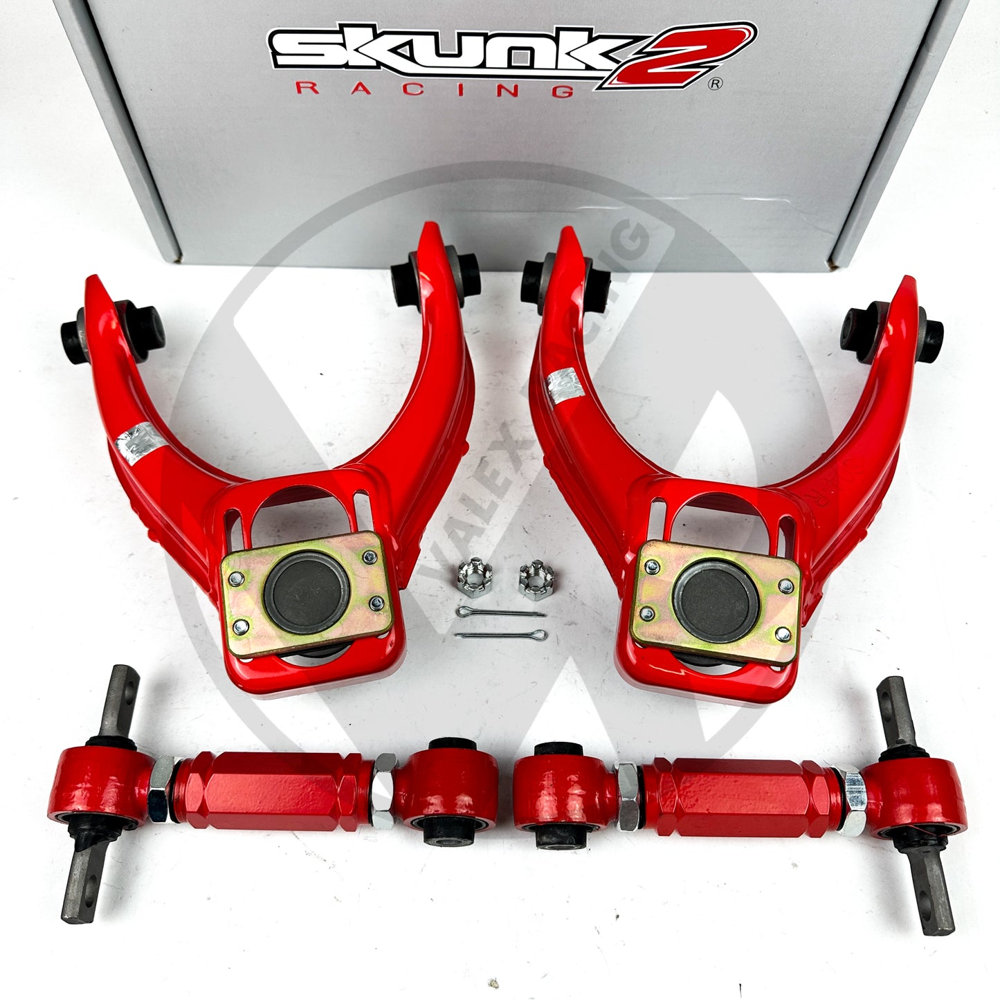 Skunk2 / Competition FRONT & Rev REAR Camber Kit Combo for Honda Civic ...