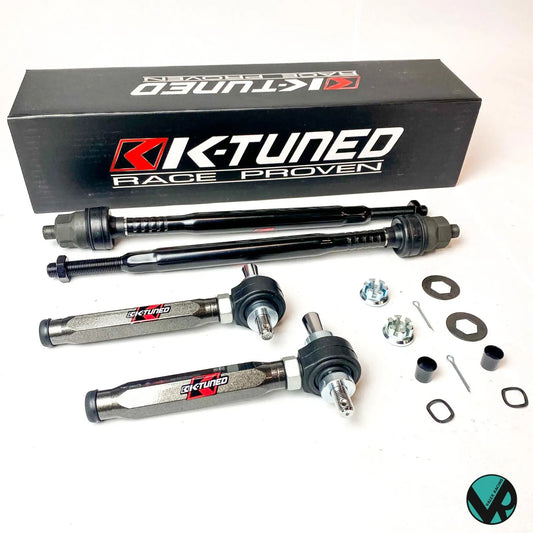 K-Tuned Complete Spherical Tie Rod Set 02-06 Acura RSX / 01-05 Civic KTD-TRO-RCE