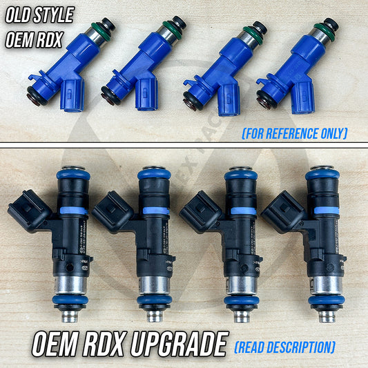 RDX Pro Series Fuel Injectors 410CC for Honda K Series Engines K20 K24 K Swap