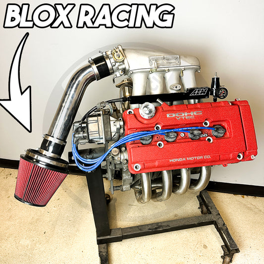 3" inch Air Intake | Blox Racing Filter V Stack Combo for Honda Civic Integra w/Skunk2 Ultra Street