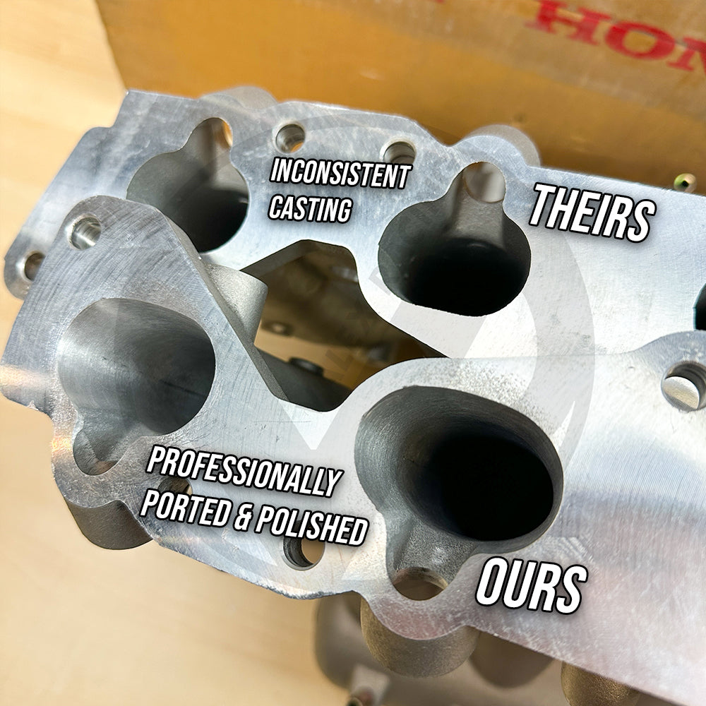 D-Pro Ported Intake Manifold & 70mm Throttle Body Kit for Honda D16 SOHC