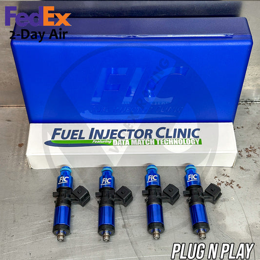 FIC 1200cc Fuel Injectors Set High-Z For Mitsubishi 4G63T GST GSX 95-99 Evo 8 9