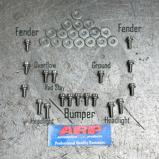 ARP Stainless Engine Bay Bolts for 1992-1995 Honda Civic EG Fender Dress Up Bolt