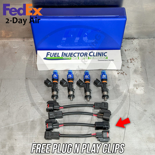 FIC 1000cc Fuel Injectors Set High-Z For Mitsubishi 4G63T GST GSX 95-99 Evo 8 9
