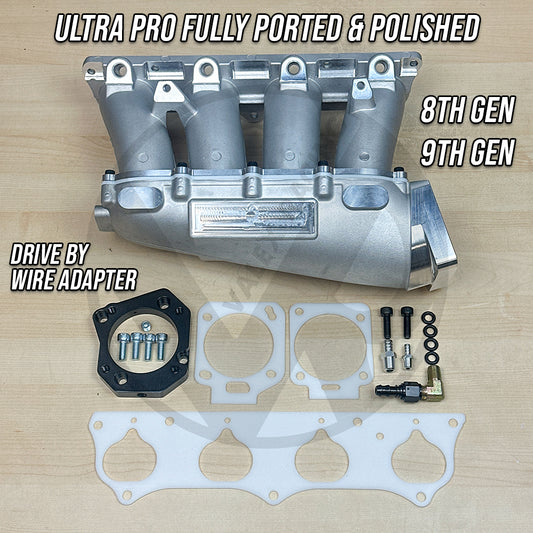 K Series ULTRA PRO Fully Ported Intake Manifold for 06-15 Civic Si Drive By Wire