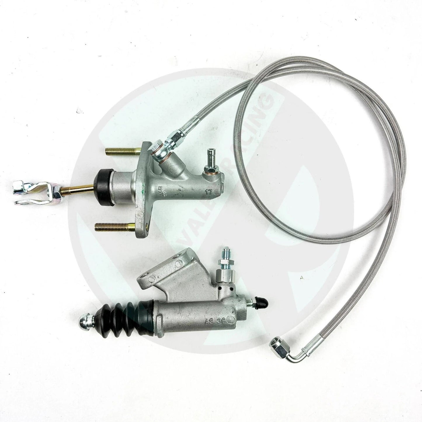 K Swap Exedy Clutch Master Cylinder (CMC) & Slave Cylinder Kit With Stainless Steel Clutch Line K20 K24