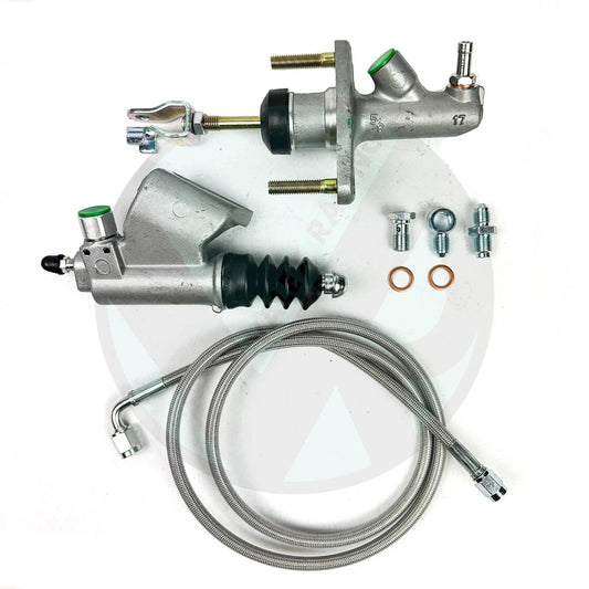 K Swap Exedy Clutch Master Cylinder (CMC) & Slave Cylinder Kit With Stainless Steel Clutch Line K20 K24