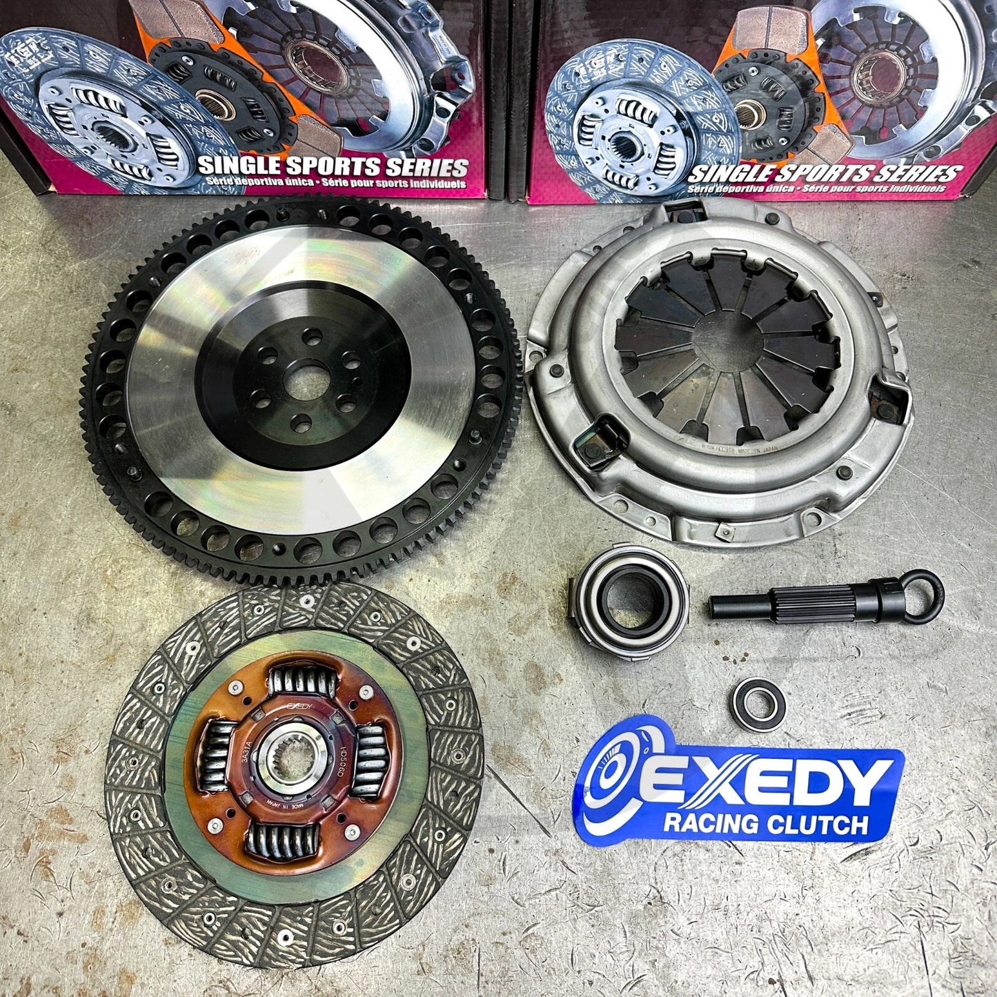 Exedy Stage 1 Clutch Disc OEM Pressure Plate 9lb Flywheel for Honda D Series D16
