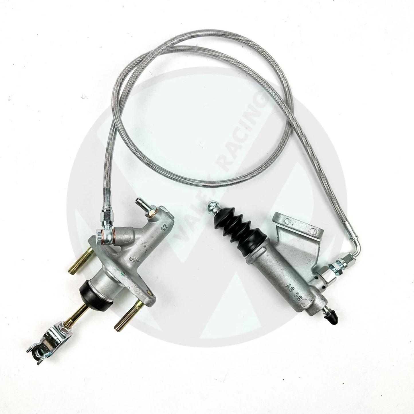 K Swap Exedy Clutch Master Cylinder (CMC) & Slave Cylinder Kit With Stainless Steel Clutch Line K20 K24