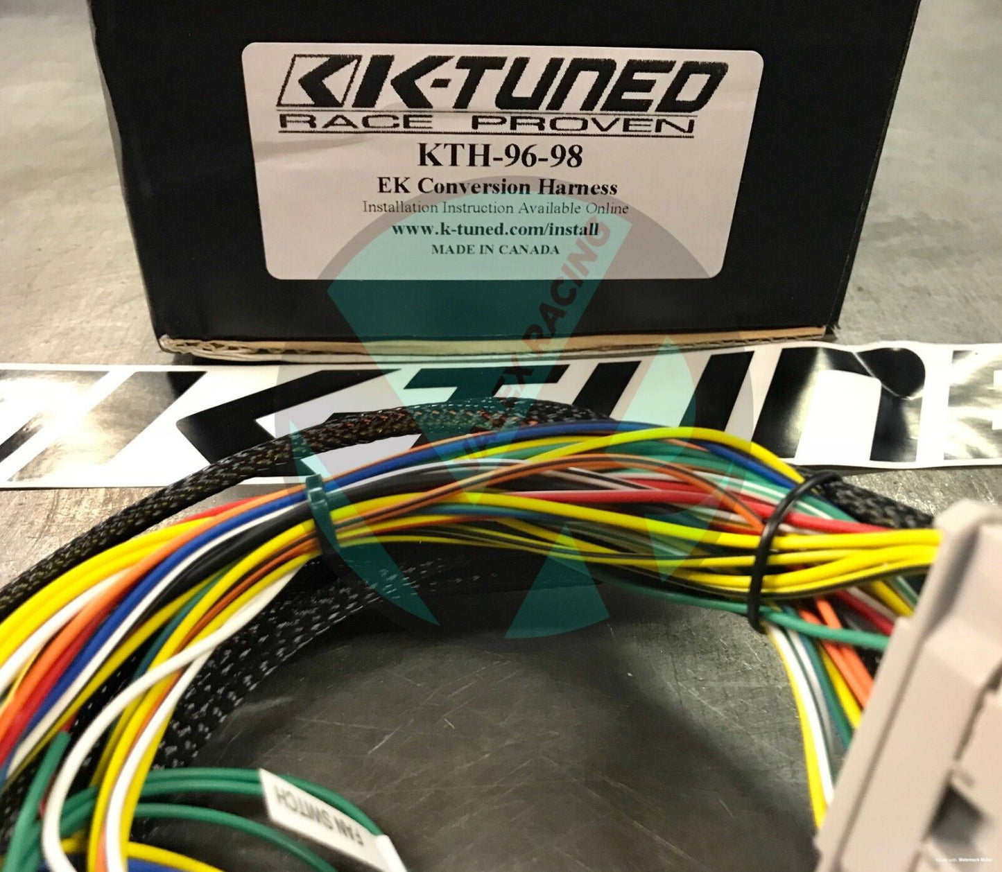 K-Tuned EK K Swap Conversion Harness 96-98 honda civic k20 k24