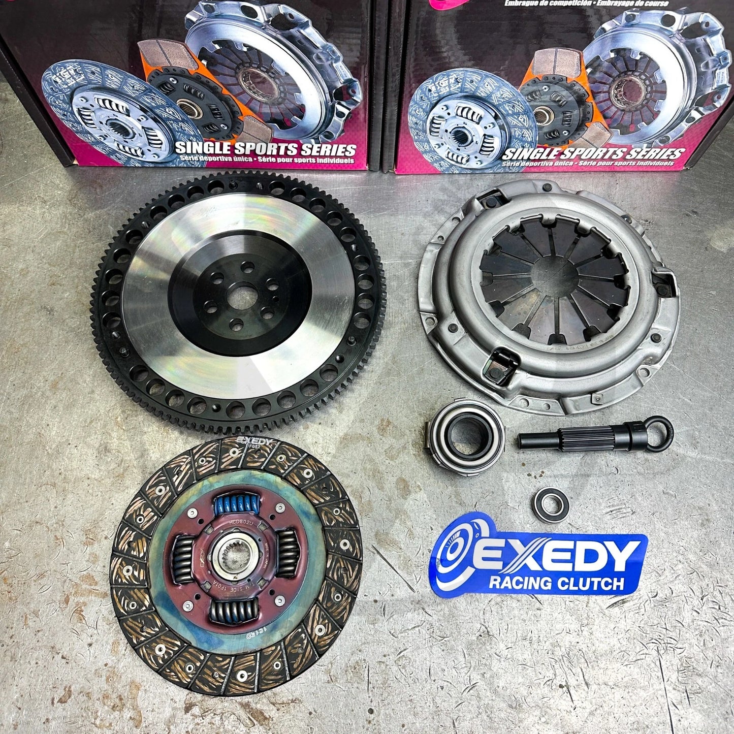 Exedy OEM Clutch Kit w/ 9lb Flywheel for Honda D Series D16