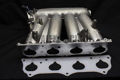 Honda RBC Pre-Modified (Clipped / Cut) Intake Manifold with Thermal Gasket and K TUNED Throttle Body Adapter K20 K Swap