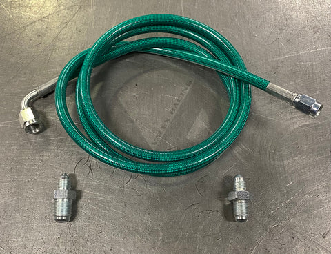 Complete Stainless Steel Clutch Line Kit For 92-01 Honda