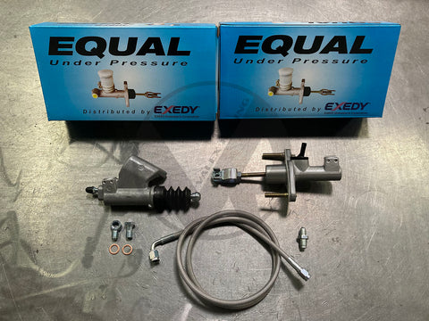 Budget EM2 Clutch Master Cylinder Kit & Stainless line for 06-11 Honda Civic Si
