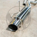 Blox Racing 2.5 Inch Cat Back Exhaust for 01-05 Honda Civic Coupe