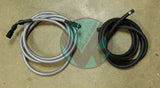 96-00 Civic 4dr Sedan Replacement Stainless Steel Fuel Feed Line & Rubber Return