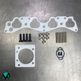 Honda Acura Reusable Thermal Intake Gasket Full Kit With Skunk2 Pro Series Throttle Body Gasket and Hardware B/D/H/S2000/F22 VTEC