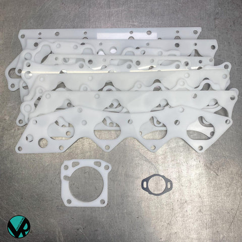 Honda Acura Reusable Thermal Intake Manifold Gasket, Thermal Throttle Body Gasket, and Thermal TPS Gasket B/D/H/S2000/F22 VTEC
