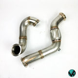 S2000 | PLM T3 Twin Scroll Turbo Manifold Dual 38mm V Band and Down Pipe Combo