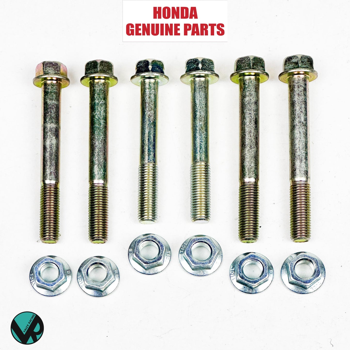 Honda Civic 96-00 OEM Rear Lower Control Arm LCA Replacement Hardware Bolts Kit EK