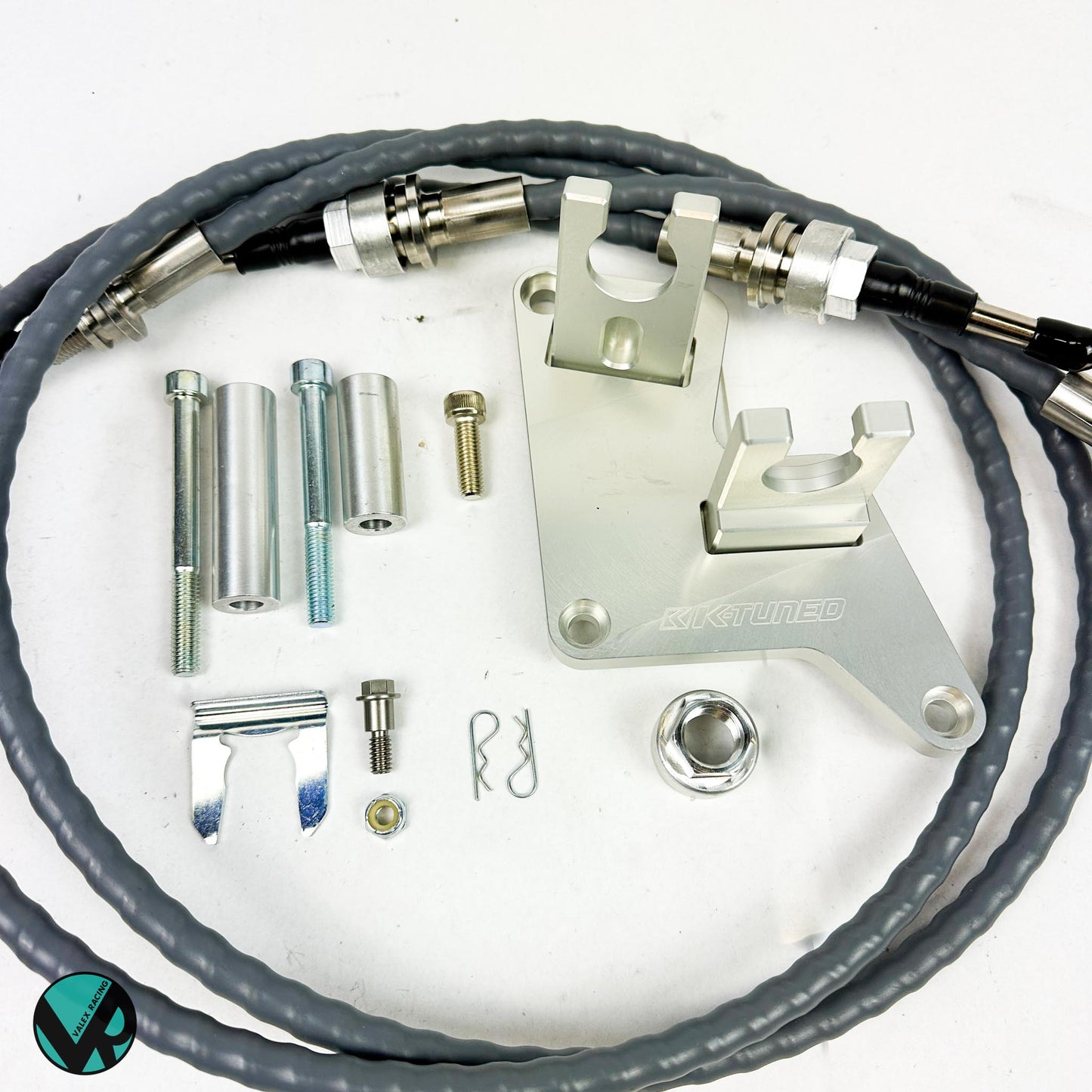 K Tuned Race-Spec Shifter Cables and Trans Bracket for AWD B-Series