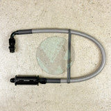 92-95 Civic 2dr Coupe Tucked Stainless Steel Fuel Feed Line System K-Tuned Filter -6 Silver