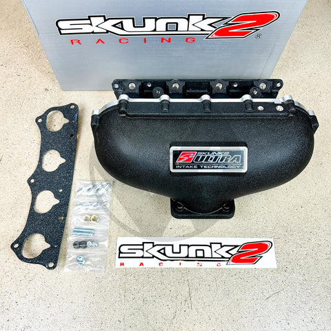 Skunk2 Black Ultra Race Centerfeed Intake Manifold for Honda Acura RSX Civic Si K20