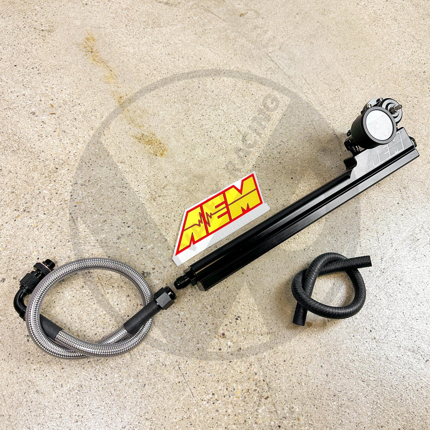 B Series AEM Fuel Rail kit with AEM Style Regulator for Honda Acura B1