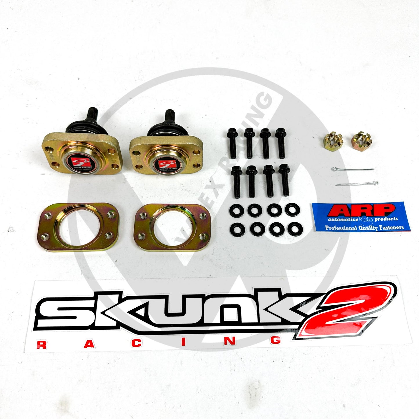 Skunk2 Pro Series FRONT & Rev REAR Camber Kit Combo with ARP Bolt Upgrade HONDA CIVIC 92-95