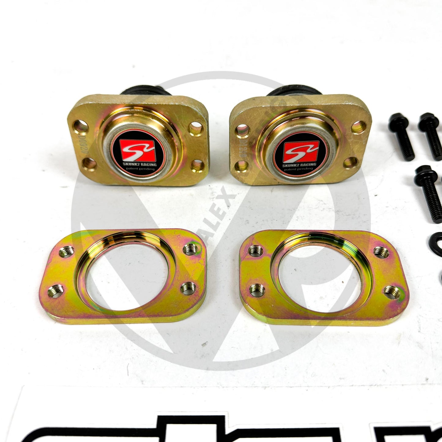 Skunk2 Pro Series Front Camber Kit Ball Joints Pair with ARP Bolts Upgrade Honda Civic Acura Integra