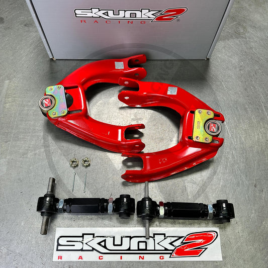 Skunk2 Pro Series FRONT & Rev REAR Camber Kit Combo 90-93 Acura Integra DA
