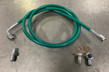 96-00 Honda Civic with K Swap Stainless Steel Clutch Line K20 K24 EK (7 Colors Available)