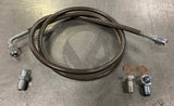 92-95 Honda Civic with K Swap Stainless Steel Clutch Line K20 K24 (7 Colors Available)