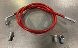 92-95 Honda Civic with K Swap Stainless Steel Clutch Line K20 K24 (7 Colors Available)