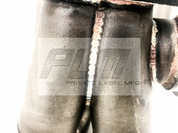 Private Label Mfg (PLM) H22 Top Mount T3 Turbo Manifold 44mm V Band Honda H22A F20B