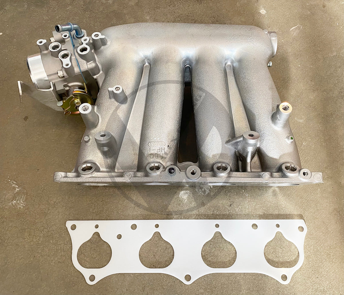 Sensor On Rbc Manifold Honda RBC Clipped Intake Manifold K20 K24 Swap with Blox 70mm Throttle ...