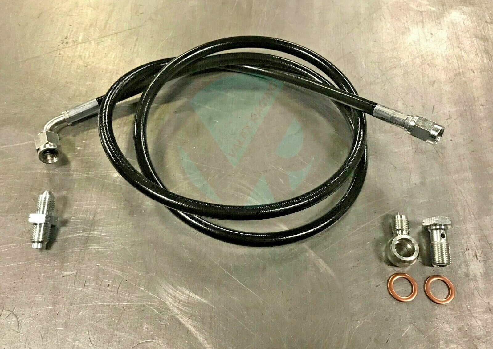 Wezmoto Stainless Braided Clutch Line For Honda VFR800 FIW / FI1 (1998-2001) - Lifetime Warranty