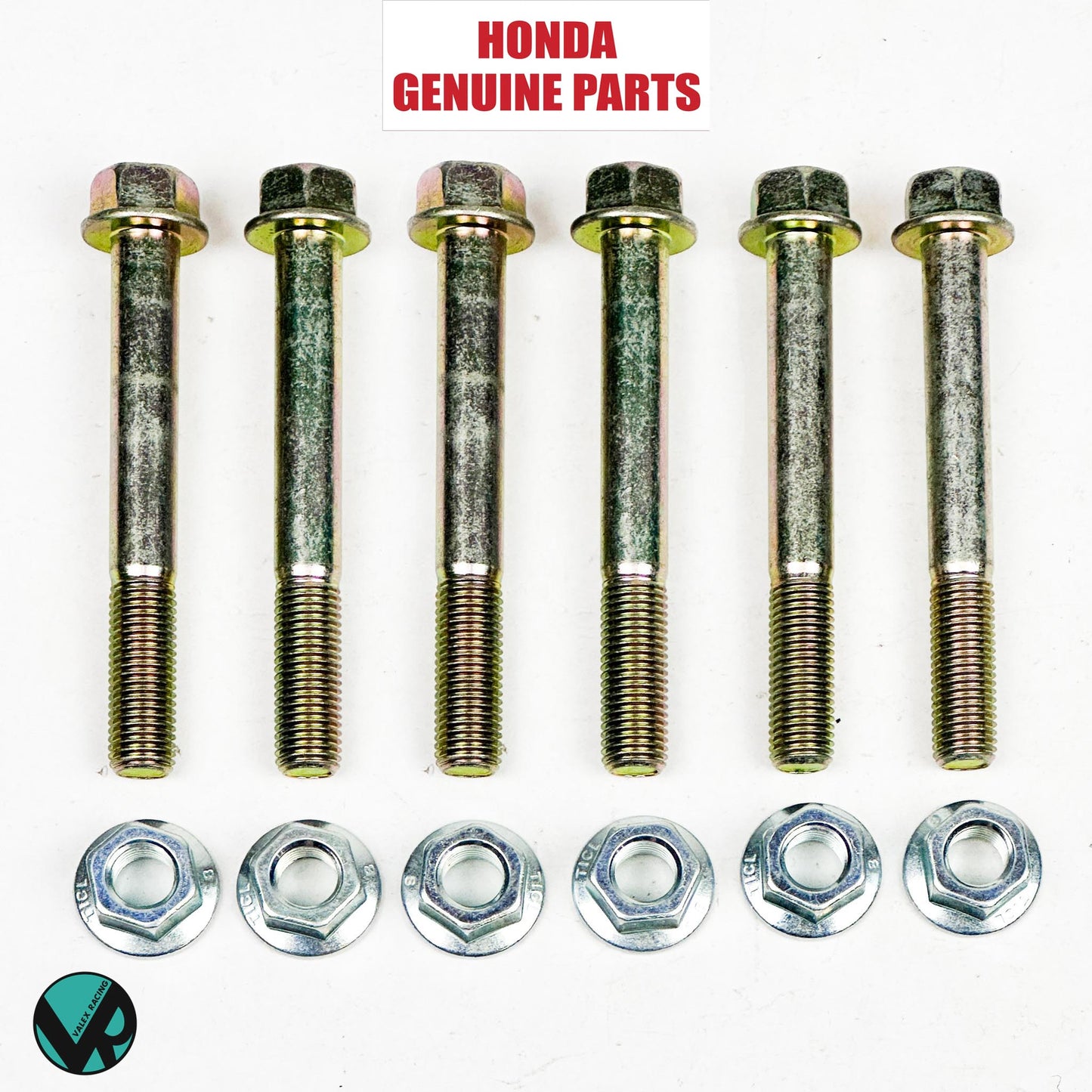 88-95 Honda Civic OEM Rear Lower Control Arm Replacement LCA Bolt Hardware Kit